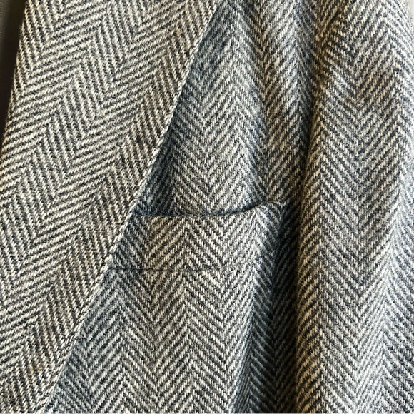Levi's Gray Tweed Herringbone Sport Coat Size 40L - Picture 3 of 7